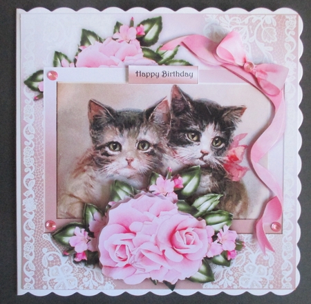 Vintage Kittens Mini Kit by Davina Rundle