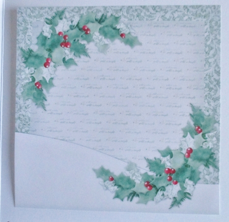 Cute Puppy In The Snow  INSERT by Davina Rundle