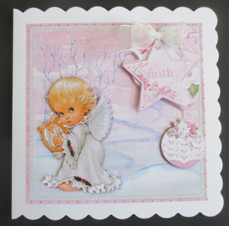 Lil Angels #1 Keeping it Simple 6x6 Card Kit by Davina Rundle