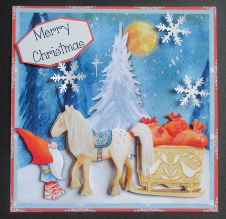 Nordic Christmas Keeping it Simple 6x6 Card Kit by Davina Rundle