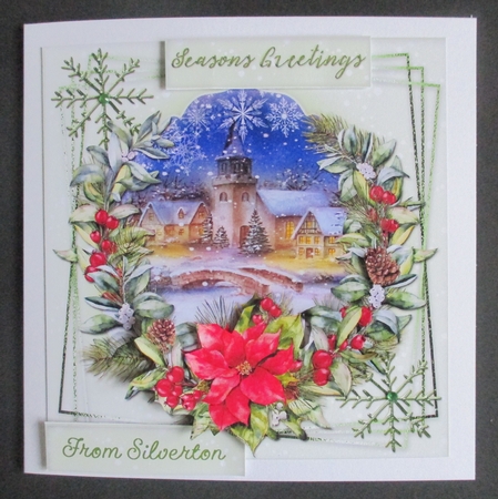 Christmas quick card selection by Davina Rundle