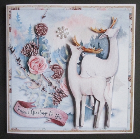 A Delicate Winter Keeping it Simple 6x6 Card Kit by Davina Rundle