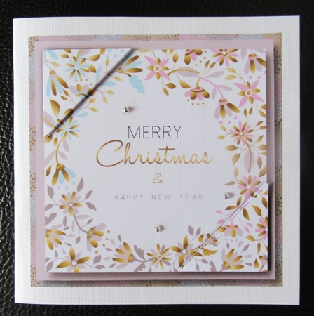 Christmas Pastels 8x8 by Davina Rundle