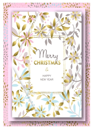 Pastel Christmas A5 by Davina Rundle