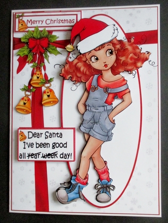The teen diva writes to Santa mini kit by Davina Rundle