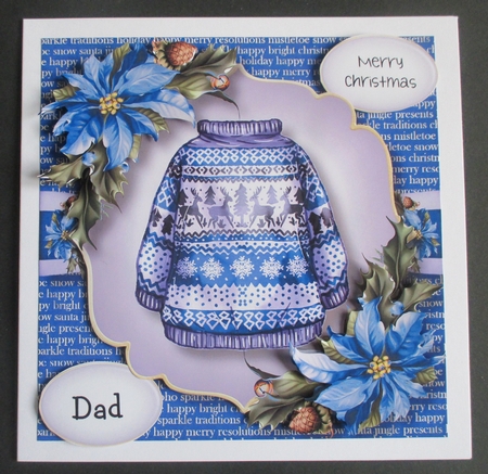 The Blue Christmas Jumper by Davina Rundle