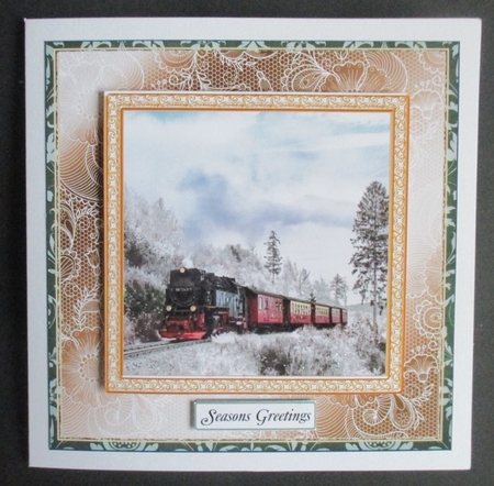 MULTI SENTIMENTS WINTERY TRAIN 2 by Davina Rundle