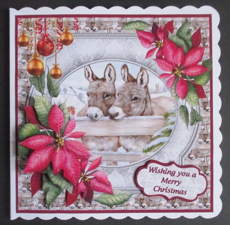 Christmas Donkeys by Davina Rundle
