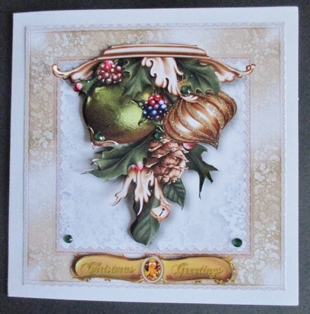 Christmas Corsage - Baubles and Berries by Davina Rundle