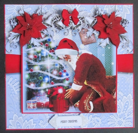 Santa Bringing The Presents  by Davina Rundle