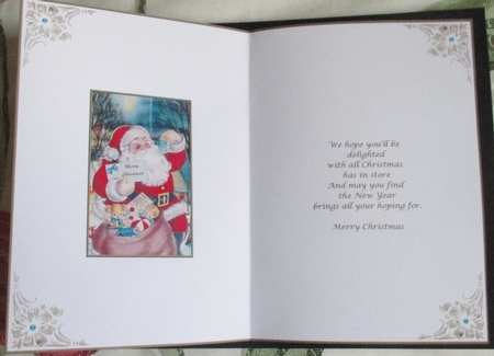 Christmas Santa Insert 1 by Davina Rundle
