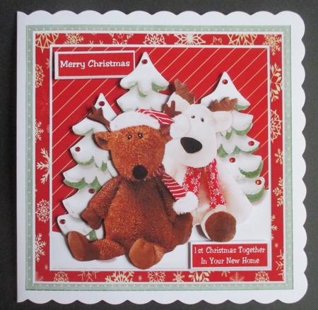 Cute Reindeers Mini Kit by Davina Rundle