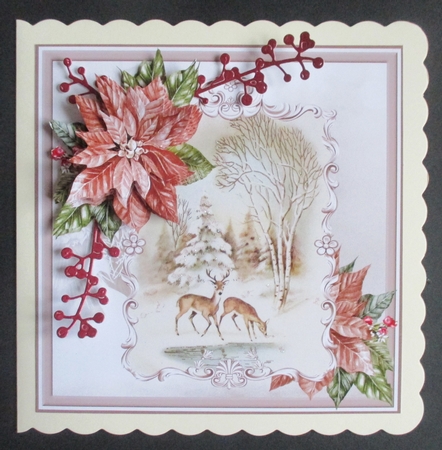 Reindeer in the woods by Davina Rundle