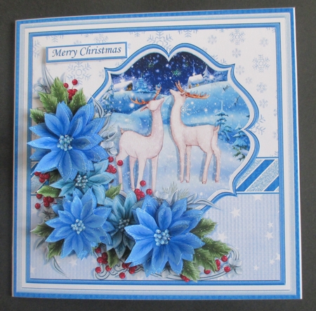 FOREST ANIMALS Christmas 7.5 Decoupage & Inserts Bumper Kit by Davina Rundle