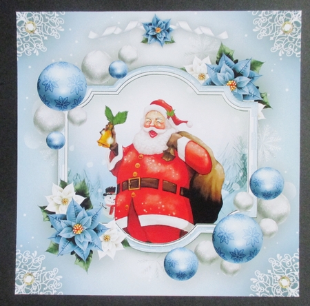 Winter Christmas with Santa Mini Kit by Davina Rundle