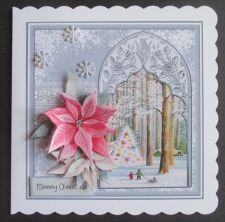 Admiring the Christmas tree by Davina Rundle