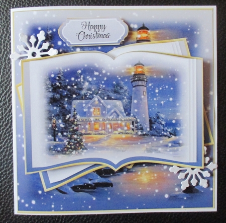 Guide the Way Open Book 6x6 inch Quick Card by Davina Rundle