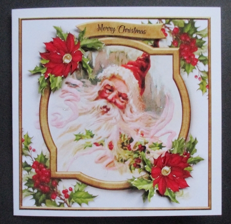 Vintage Santa by Davina Rundle