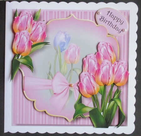 Pink Tulips Beauty by Davina Rundle