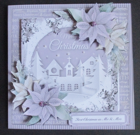 Merry Christmas Lilac by Davina Rundle