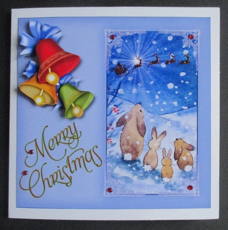 Christmas Bunnies 2 by Davina Rundle