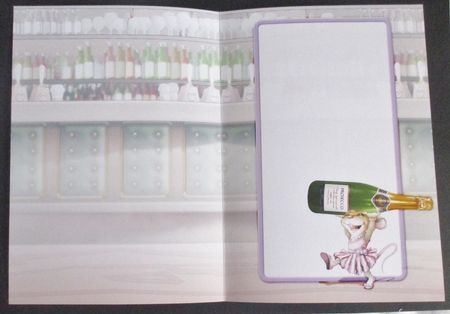 Mrs Wine Mouse Insert by Davina Rundle