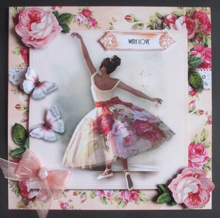 Vintage Ballet peach  by Davina Rundle