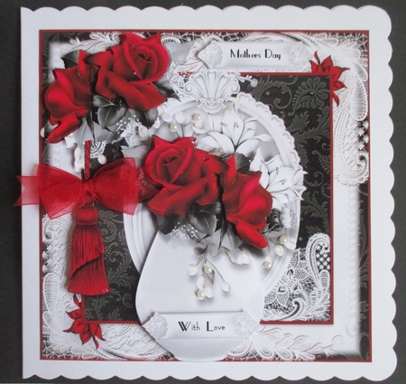Touch of Red Card Kit by Davina Rundle