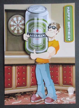 Lager Dude by Davina Rundle