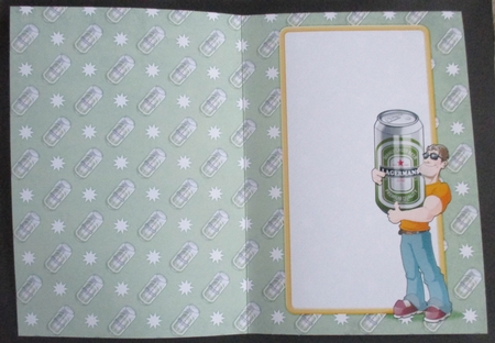 Lager Dude Insert by Davina Rundle