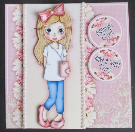 Poppy with Phone Mini Kit by Davina Rundle