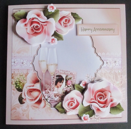 Roses and champagne by Davina Rundle