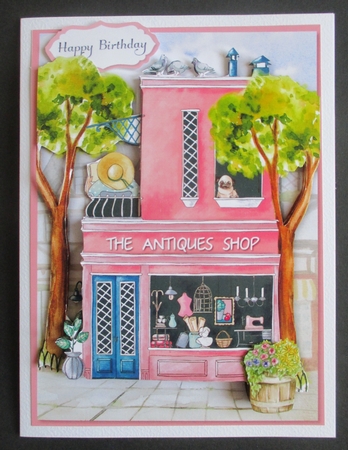 The Antiques Shop by Davina Rundle