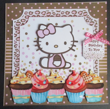 Birthday Girl Kitty Mini Kit by Davina Rundle