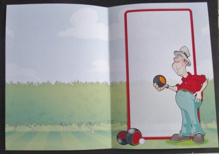 Bowling Dude Red Insert by Davina Rundle