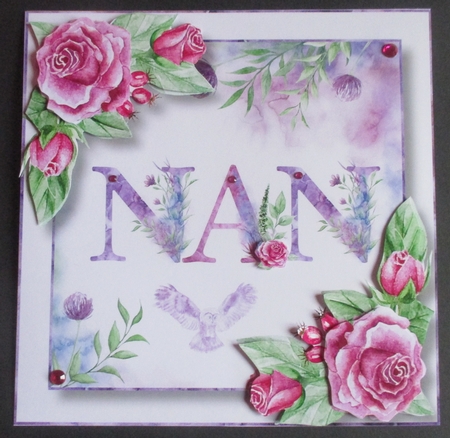 Soft Watercolour Roses - Nan by Davina Rundle
