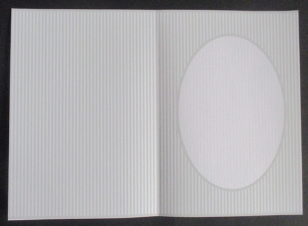 Green And White Stripe Insert by Davina Rundle