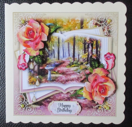 Woodland Walk Open Book by Davina Rundle