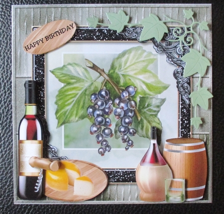 Male CardWine 7x7 by Davina Rundle