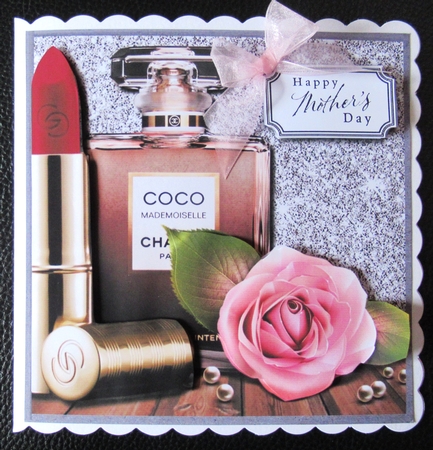 Perfume and lipstick by Davina Rundle