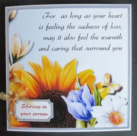 With Sympathy by Davina Rundle