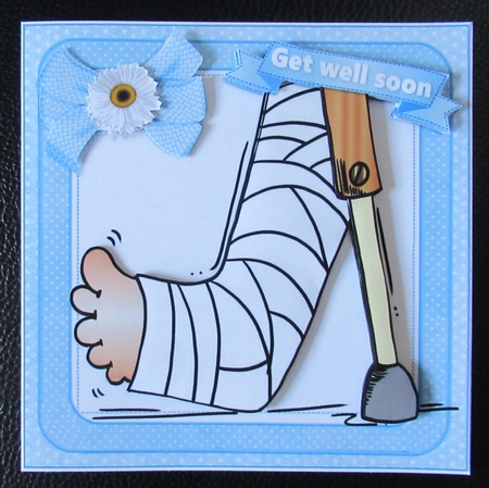 7x7 break a leg mini kit by Davina Rundle