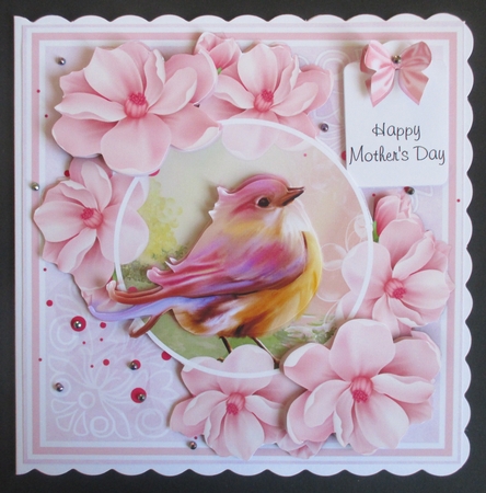 Pink Finch mini kit by Davina Rundle
