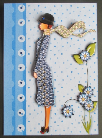 1920s Style Fashion Lady 2  by Davina Rundle