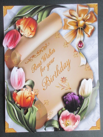 Birthday Scrolls 3 by Davina Rundle