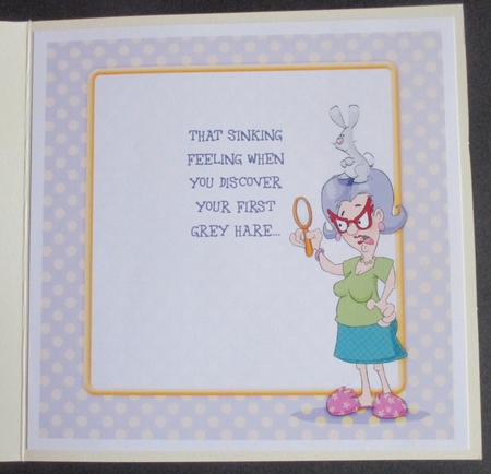 Veras Grey Hair 8x8 Insert by Davina Rundle