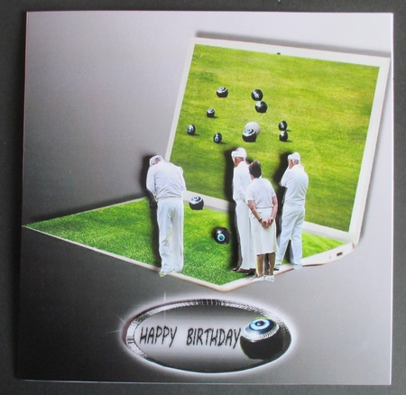 lawn bowling by Davina Rundle