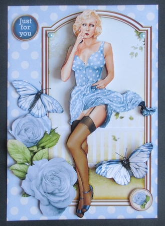 Eva Grace 4 Sheet Mini Kit Light Blue by Davina Rundle