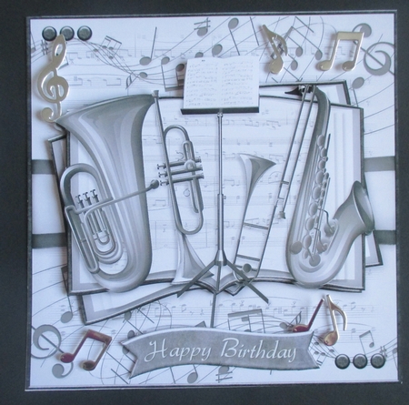 Silver Instruments Open Book by Davina Rundle