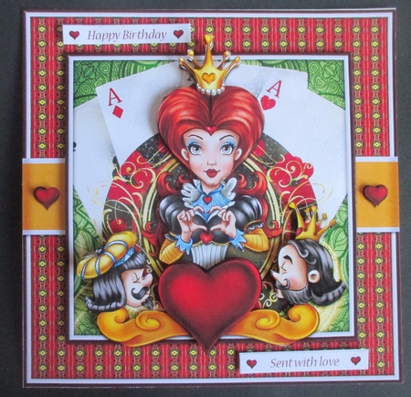 Queen of hearts mini kit by Davina Rundle